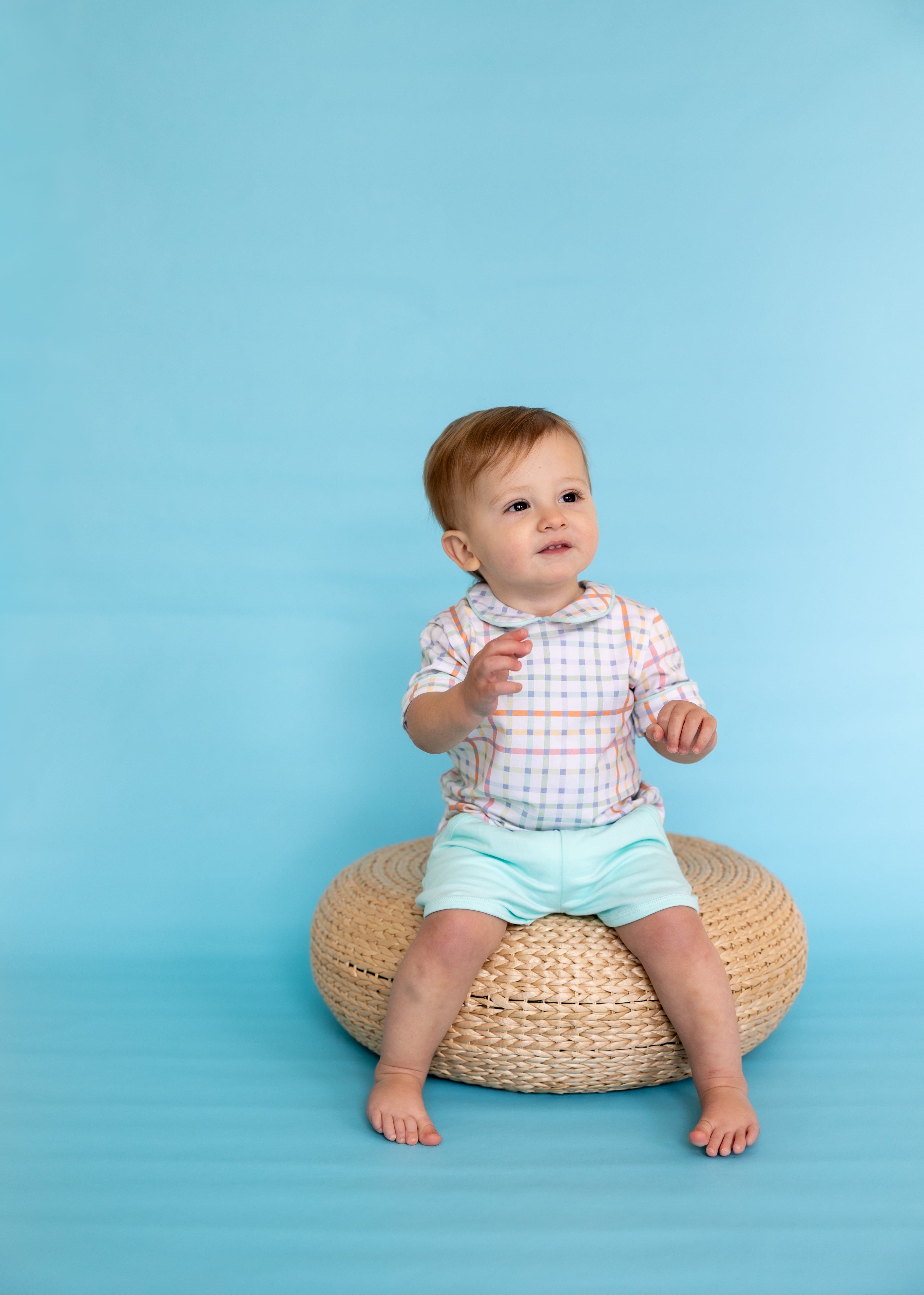 Knox 2 Piece Set | Pastel Plaid