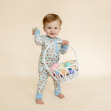 Baby Zip Sleeper | Easter Paws
