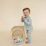 Baby Zip Sleeper | Easter Paws
