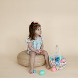 Charlotte Romper | Pastel Plaid